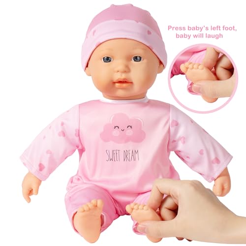 Mother Love Muñeca Bebé Interactiva 16 Pulgadas miniatura 6