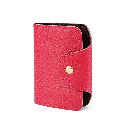 Full Leather Card Cases for Women 11 Card Position 10 Colors Small Women's Wallet