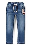 C&A Kinder Mädchen Hosen Pull-On Skinny Skinny Fit Jeans-hellblau 134