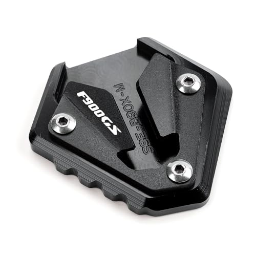 Support béquille F900GS pour éviter la chute de la moto sur sol mou