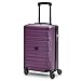 REDOLZ Kleiner Hartschalen Kabinen-Koffer | Cabin-Trolley 38 x 21 x 55 cm aus hochwertigem ABS Material | Ultra-leicht nur 2,74 kg für Damen & Herren | 4 Doppelrollen & TSA-Schloss (Essentials 08)