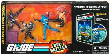 G.I. JOE Hasbro 25th Anniversary DVD Battle Pack Pyramid of Darkness