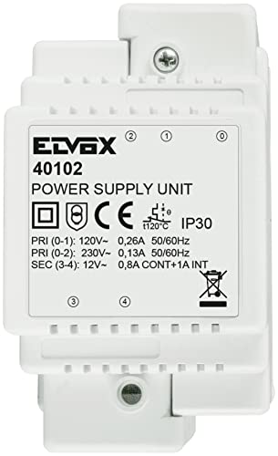  ECI ELETTROFORNITURE RICAMBIO ORIGINALE VIMAR ELVOX Alimentatore citofonico SS120/230V~ 50/60Hz - 40102