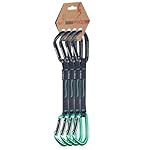 FIXE - Pack 4 Cintas Express Puput para Escalada e...: [Pack de 4 cintas express para escalada en pared] Incluye mosquetones Puput recto y curvo con cierre Keylock, diseño robusto y gran maniobrabilidad en todo tipo de rutas y equipamientos. [Mosquetones con Conical Nose y Snagfree] Facilitan un mosqueto...