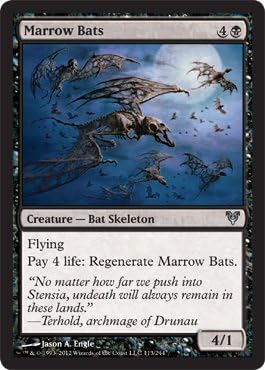 Magic The Gathering - Marrow Bats (113) - Avacyn Restored - Foil