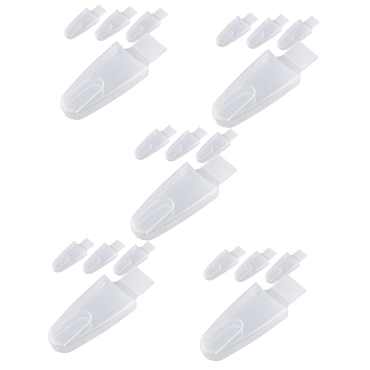 TOYANDONA 5 Ensembles Housse De Protection Pour Sécateurs De Jardin Étui Pratique Transparent Avec Clip Accessoire De Jardinage Pour Outils Élagage 4 Pièces * 5