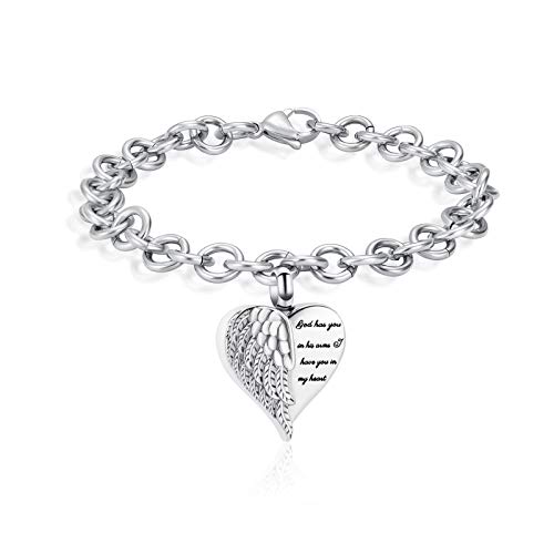 Shajwo SH-F12469-SS Cremation Jewelry Urn Bracelet cover