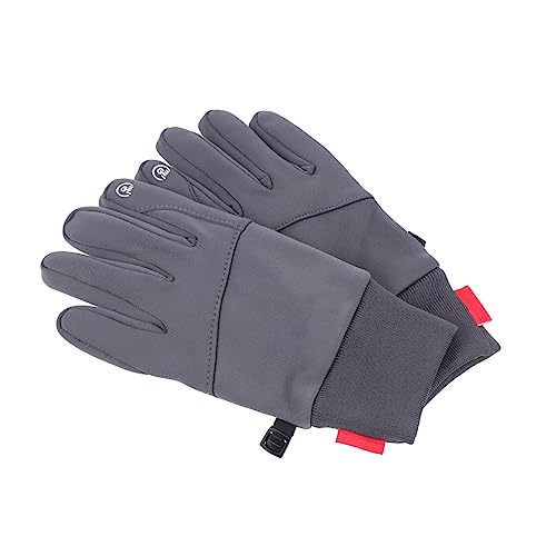 DEARMAMY 1pair Windproof Cycling Gloves for Outdoor Activities Thicken Warm Touchscreen Design for Skiing Biking and Mountaineering