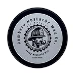 Mustache Wax Tacky hold - Bombero Mustache Wax Co. - Tacky Application, medium/strong hold, restyleable - Most Advanced All Natural Formula Holds up to Hard Work and Exercise - 1OZ tin (Unscented)