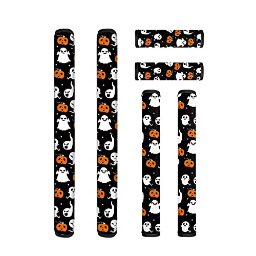 NETILGEN 6 Pieces Halloween Refrigerator Door Handle Covers, Kitchen Appliance