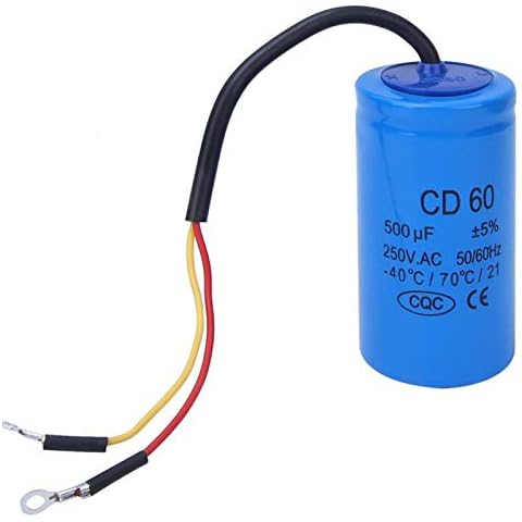 Jeanoko CD60 250VAC 500uf Motor Capacitor Cover