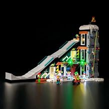 VONADO LED Light Kit Compatible with LEGO Ski and Climbing Center 60366, DIY Creative Lighting Set Accessories Compatible with LEGO 60366 Building Set Lights Only, No Models