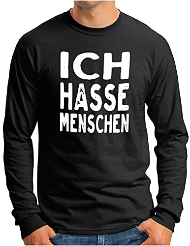 T-shirt noir OM3 à manches longues pour des journées décontractées