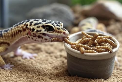 DUBIA FARMS 100 Count High Protein Live Mealworms for Reptiles, Amphibians and Birds