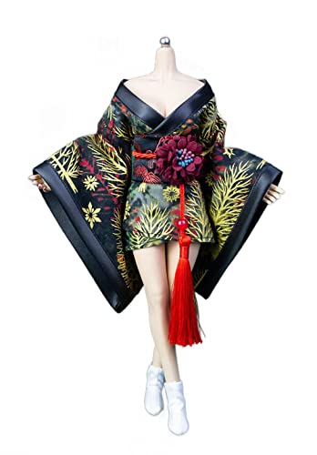 Robe de bain kimono japonaise 1/6 Ice Toys IC1004A pour habiller facilement une figurine femme court