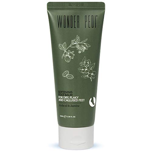 Wonder Pedi Foot Cream For Dry Cracked Heels - Urea Foot Cream Moisturizing And Repair For Dry Feet And Flaky Skin - Softening Foot Balm With Jojoba Oil Jasmine And Vitamins 3.38 Oz #TOP17