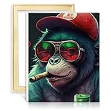Photo Gallery liheqing kit per dipingere con i numeri, pittura a olio fai da te con 3 pennelli e colori acrilici, immagini per decorazione da parete di casa, cornice fai da te (40 x 50 cm) Photo Gallery liheqing kit per dipingere con i numeri, pittura a olio fai da te con 3 pennelli e colori acrilici, immagini per decorazione da parete di casa, cornice fai da te (40 x 50 cm)
