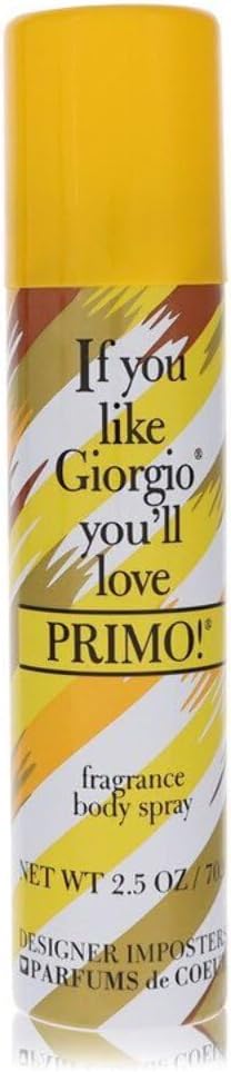 Designer Imposters Primo! Fragrance Deodorant Body Spray 2.5 Ounces