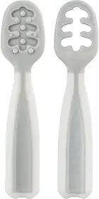 Buba Kit Colher De Treinamento Cinza