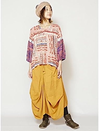 チャイハネ Cayhane チャイハネ フォークロアプリント パフスリーブトップス シャツ ブラウス 通販 Amazon