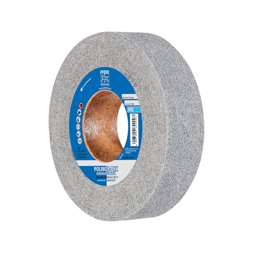Polinox Gewickeltes Vlies-Rad pnk ø 200x50 mm Bohrung-Ø 762 mm Mittelweich sic Fein für Finish - Pferd