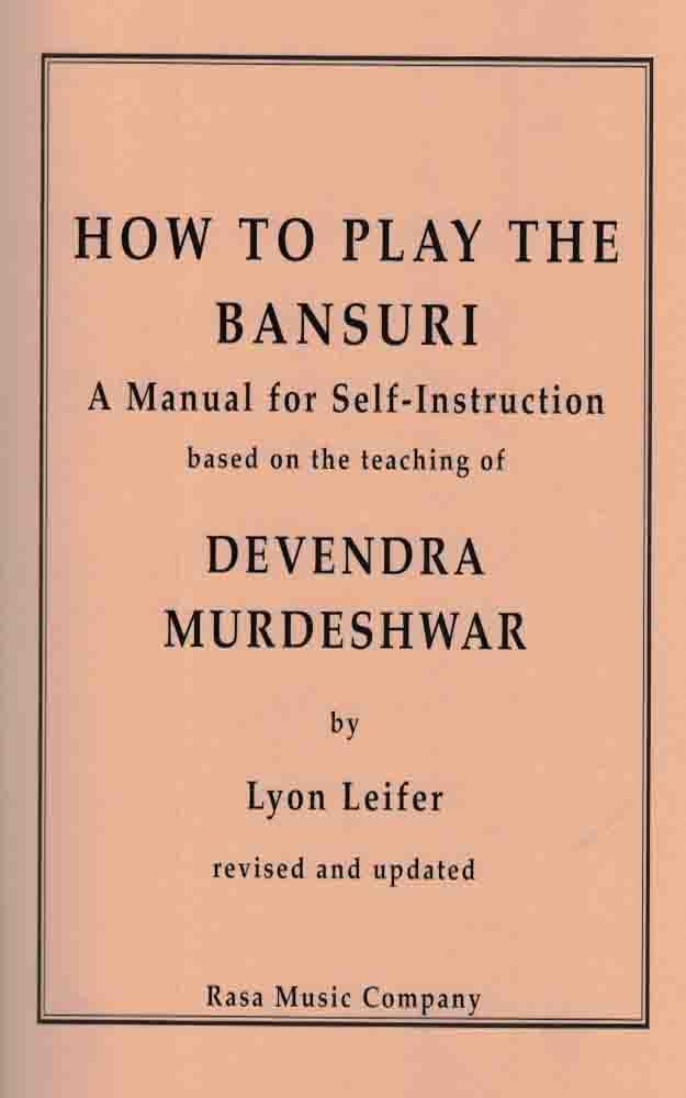 Bansuri flûte de bambou manuel d'auto-instruction pour méditation et détente