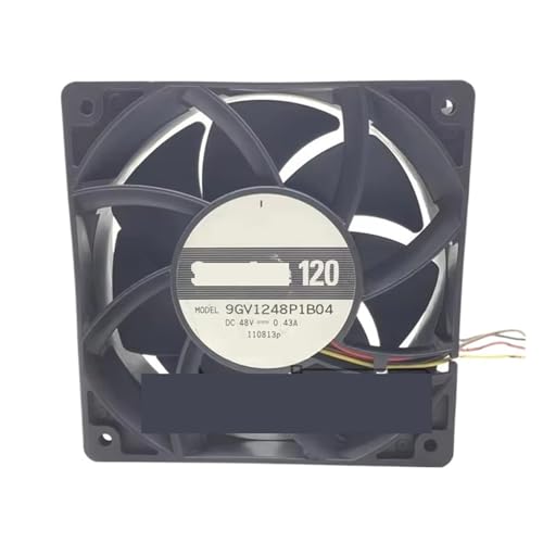 Ventilateur 9GV1248P1B04 48V résout la surchauffe des baies informatiques 12cm