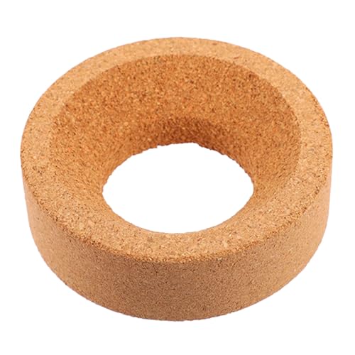 FRCOLOR Soporte de Corcho para Matraces de Laboratorio 160 Mm, Base Antideslizante Redonda para Frascos, Almohadilla Protectora Multifuncional para Cristalería Científica