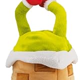 Hallmark Christmas Tree Topper, The Grinch Tree Topper, Dr Seuss, How the Grinch stole Christmas, Green and Red - Image 4