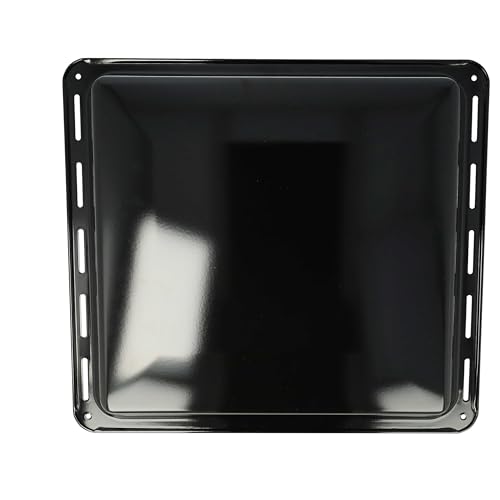 vhbw Bandeja compatible con Ikea horno GÖRLIG - 42,2 x 37,6 x 4 cm Negro