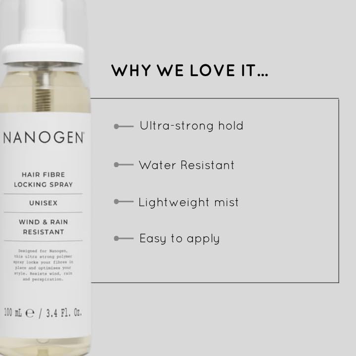 Nanogen Hair Fibre Locking Spray