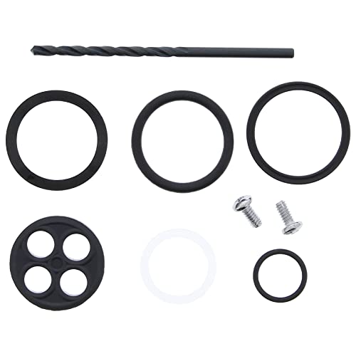 Image of All Balls Racing Fuel Tap Repair Kit 60-1219 Compatible With /Replacement For Honda CB750K 1981, CB900F 1981, CMX250 2007-2016, CRF230L 2008-2009, CRF230M 2009, VF700C 1987, VF750C 1988