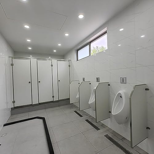 Wall-Mounted Urinal Screen Partition - Durable Men's Urinal Divider for Enhanced Privacy in Public Restrooms Schools Kindergartens Shopping Malls & Hotels