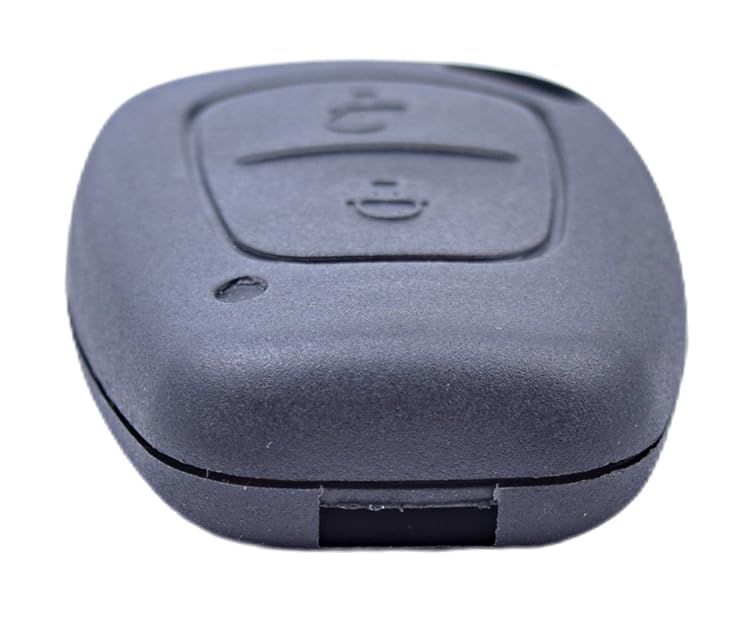 SLshiBo 2 Pieces Ricambio Chiave Guscio Renault 3 Tasti Cover Guscio Chiave Telecomando con 6 Pulsanti per Renault Kangoo Modus Clio Master Trafic Twingo Switch Dacia Duster Vivaro e Espace