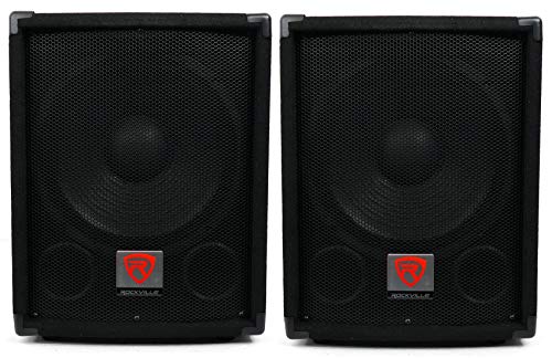Rockville (2) New SBG1128 12' 1200 Watt Passive Pro DJ Subwoofers Subs