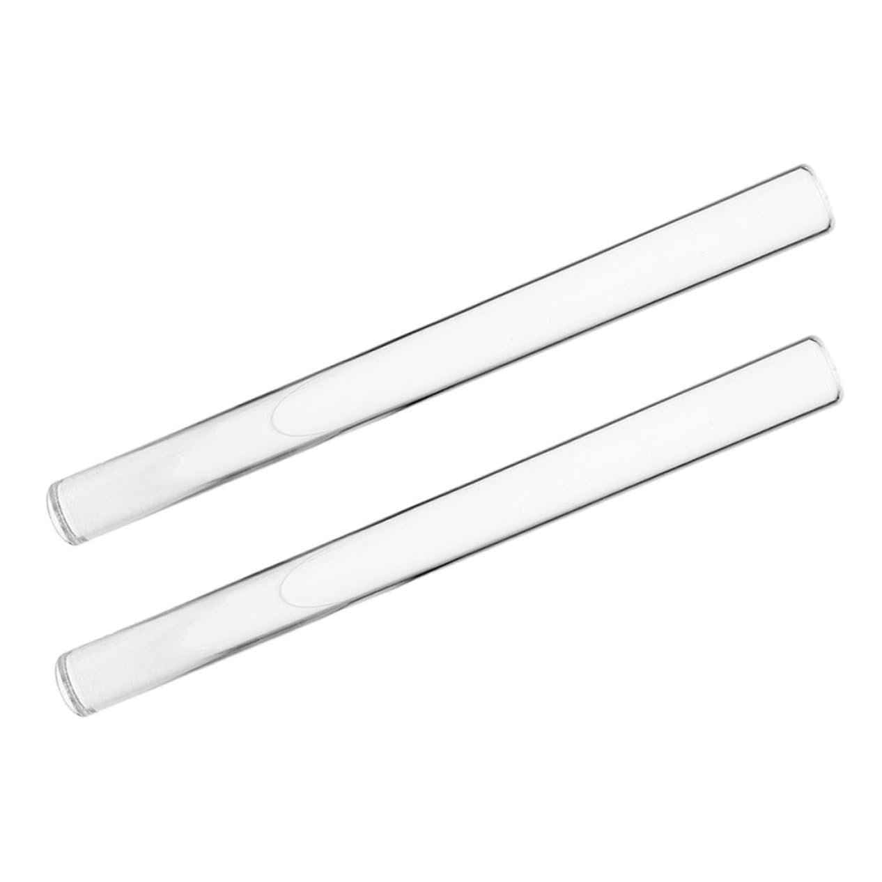Luxshiny 2 Pezzi Mattarello in Acrilico Superficie Antiaderente per Biscotti Pizzette Cucina Fornelli Decorazione Torta Cremosi 132
