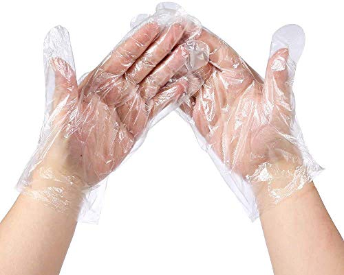 A1SONIC® Einweghandschuhe, steril, lebensmittelecht, Polyethylen-Handschuhe, 100 Stück Cover