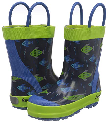 Kamik Fishride, Stivali di Gomma Unisex-Bambini