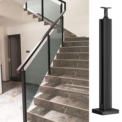 Poteau de garde-corps robuste contre la rouille pour rénover une balustrade extérieure - 2
