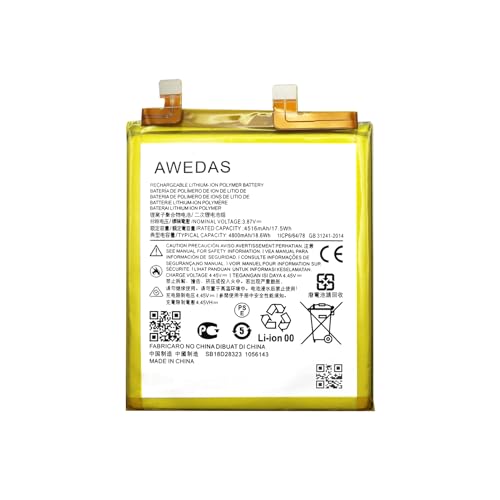 AWEDAS Replacement Battery for Edge 30 Pro Compatible for Motorola Moto Edge 30 PRO XT2201-1 Battery and Tool Kits