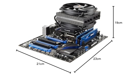 Image of be Quiet! BK020 Dark Rock TF Low Profile Silent Wings CPU Cooler - 220W TD