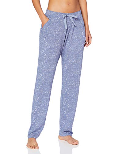 Preisvergleich Produktbild Schiesser Damen Mix & Relax Jerseyhose lang Pyjamaunterteil, Jeansblau, 048