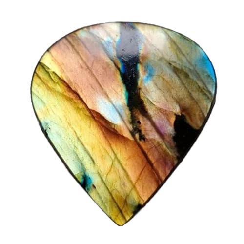Pierre labradorite naturelle cabochon vrac 48mm pour réparer ou créer un pendentif DIY