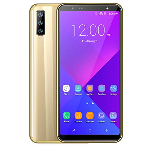 Unlocked Smartphone Global 3G, Android 8.0 OS, MT6580 Quad-Core, 1G+16G Extended Memory 128G