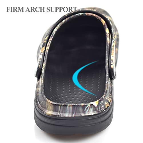 Image of PIMIO Garden Clogs for Women and Men,Slip On Work Shoes with Arch Support,Womens Mens Quick-Dry Water Shoes Casual Sandals,Comfortable Slippers