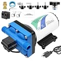 110V AC electric high-pressure self-priming diaphragm pump, Equipped with pressure switch?5.5GPM, 70Psi, for RV Marine Yacht Lawn Garden