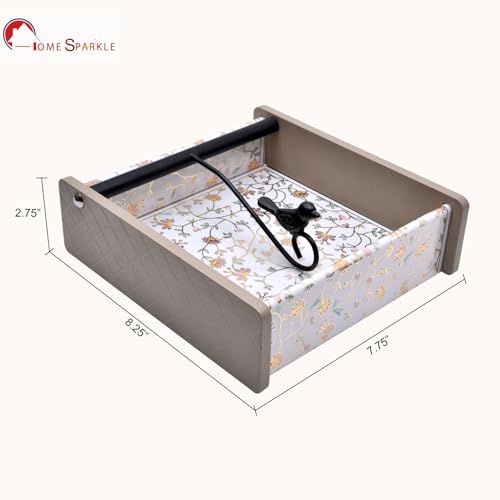 Image of Home Sparkle Napkin Storage 1 Pack |Beige|Table Napkin Holder Tray for Indoor & Outdoor Use | Kitchen, Dining, Restaurant & Home Decor | Durable & Stylish (C6V53)