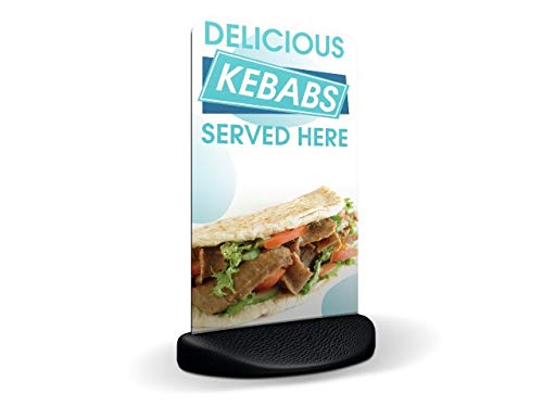 Kebabs Served Here Ecoflex 2 Pavement Sign MEGA Listing Outdoor Street Advertising Display… — image 1