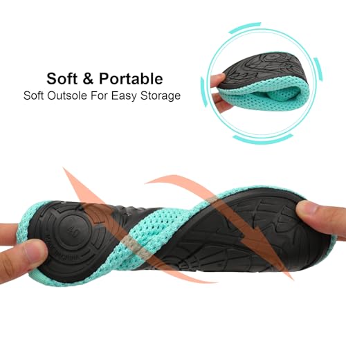 Image of Spesoul Womens Mens Water Shoes Quick Dry Beach Swim Shoes Barefoot Aqua Socks Outdoor Sand Socks for Pool River Diving