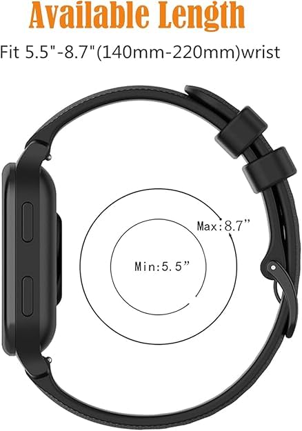 2 Pack Correas Silicona Compatible Garmin 22mm miniatura 7